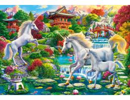 Puzzle Castorland Jardín de Unicornios de 1500 Pzs