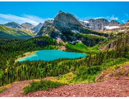 Puzzle Castorland Lago Grinnell, Parque Nacional Glaciar de 3000