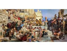 Puzzle Castorland Las Antorchas De Nerón de 4000 Piezas