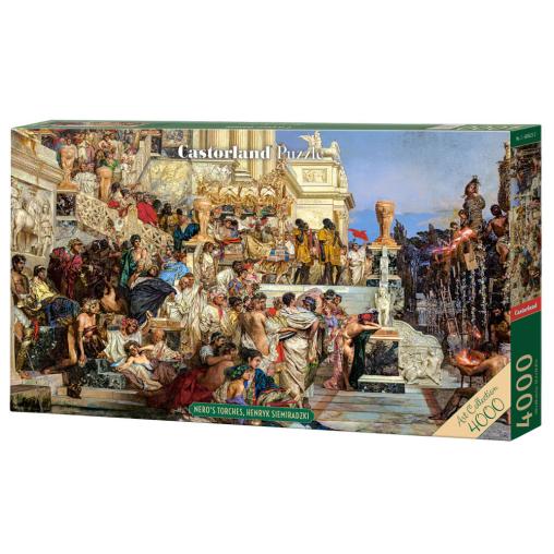 Puzzle Castorland Las Antorchas De Nerón de 4000 Piezas