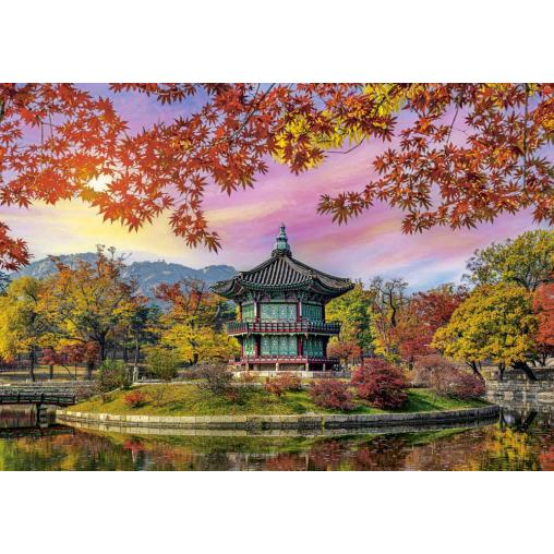 Puzzle Castorland Palacio Gyeongbokgung, Seúl de 500 Piezas