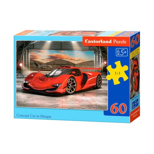 Puzzle Castorland Prototipo en Hangar de 60 Piezas