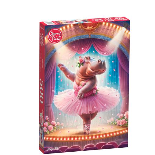 Puzzle Cherry Pazzi Estrella del Escenario de 500 Piezas