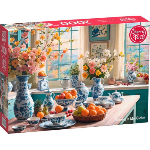 Puzzle Cherry Pazzi La Mañana en mi Cocina de 2000 Piezas