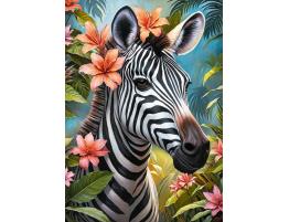 Puzzle Cherry Pazzi Lady Cebra de 1000 Piezas