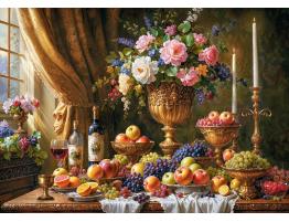 Puzzle Cherry Pazzi Mesa Barroca de 2000 Piezas
