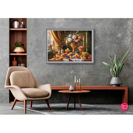 Puzzle Cherry Pazzi Mesa Barroca de 2000 Piezas