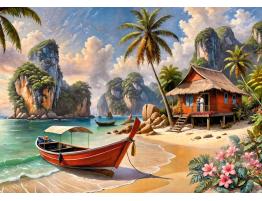 Puzzle Cherry Pazzi Paraiso en Tailandia de 1000 Piezas