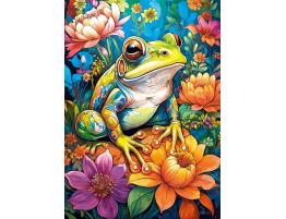 Puzzle Cherry Pazzi Rana Flower Power 1000 Piezas
