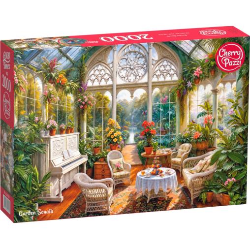 Puzzle Cherry Pazzi Sonata de Jardín de 2000 Piezas