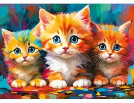 Puzzle Cherry Pazzi Tres Pequeños Corazones 500 Piezas