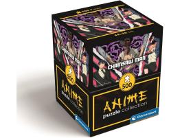 Puzzle Clementoni Anime Cube Chainsaw Man 1 de 500 Pzs