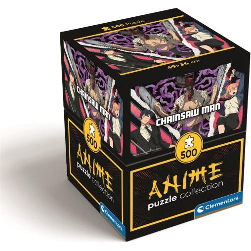 Puzzle Clementoni Anime Cube Chainsaw Man 1 de 500 Pzs