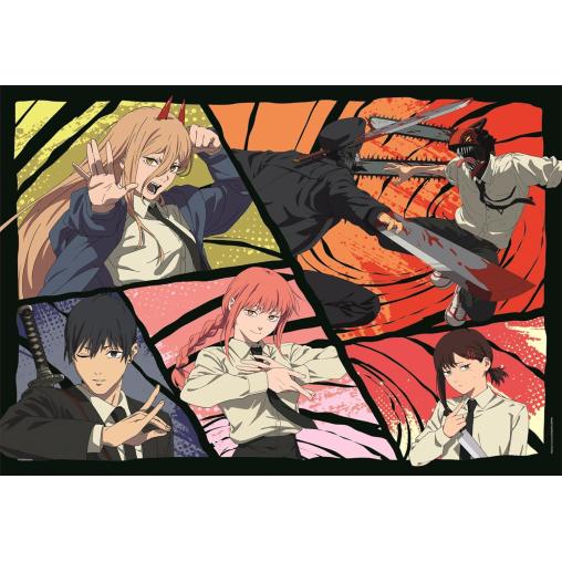 Puzzle Clementoni Anime Cube Chainsaw Man 2 de 500 Pzs