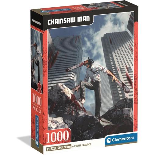 Puzzle Clementoni Chainsaw Man de 1000 Piezas