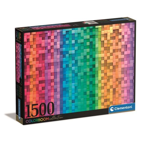 Puzzle Clementoni Colorboom Pixel de 1500 Piezas