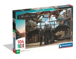 Puzzle Clementoni Como Entrenar a tu Dragón de 104 Piezas