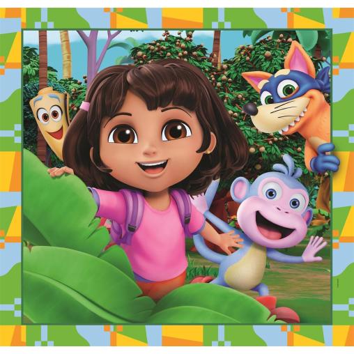 Puzzle Clementoni Dora 3 x 48 Piezas