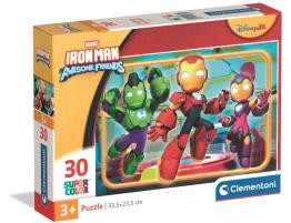 Puzzle Clementoni Iron Man Awesome Friends XXL 30 Piezas