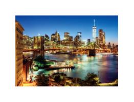 Puzzle Clementoni Luces del Puente de Brooklyn 6000 Piezas