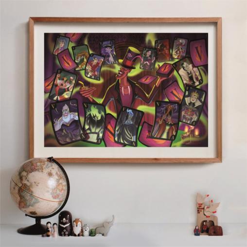 Puzzle Clementoni Lupinos Villanos Disney de 1500 Piezas