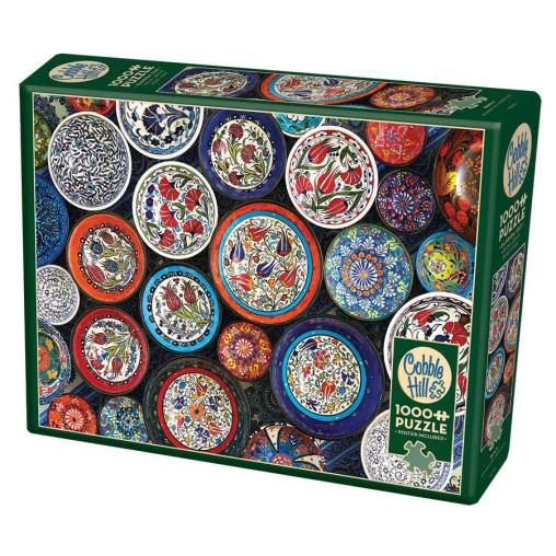 Puzzle Cobble Hill Boles Decorados de 1000 Piezas