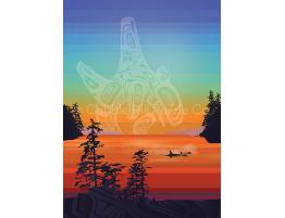Puzzle Cobble Hill Colores de la Costa Salish de 1000 Piezas