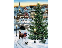 Puzzle Cobble Hill Árbol de Navidad XXL de 500 Piezas