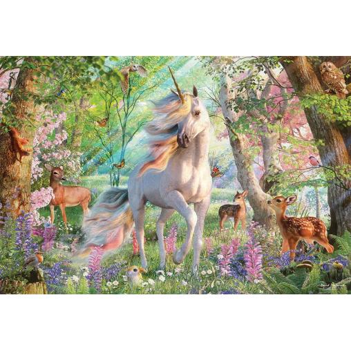 Puzzle Cobble Hill El Unicornio y Sus Amigos de 2000 Piezas