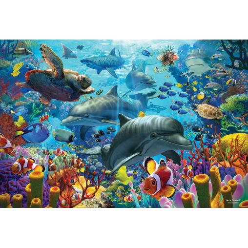 Puzzle Cobble Hill Mar de Coral de 2000 Piezas