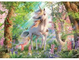 Puzzle Cobble Hill Unicornio en el Bosque XXL de 500 Piezas