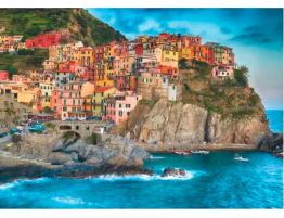 Puzzle Dino Manarola Colorida de 2000 Piezas