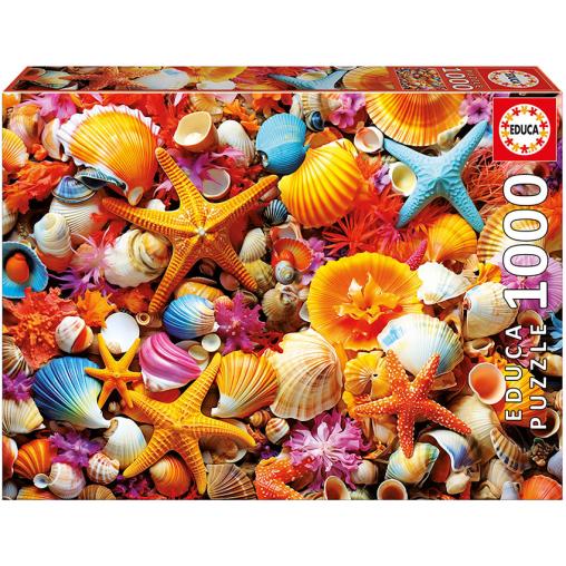 Puzzle Educa Collage de Conchas de 1000 Piezas