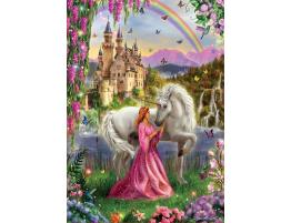 Puzzle Educa Hada y Unicornio de 500 Piezas