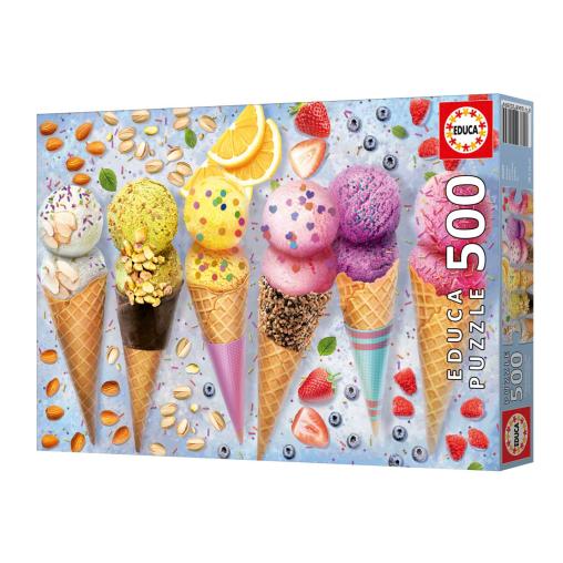 Puzzle Educa Helados de 500 Piezas