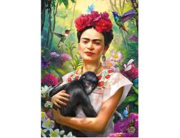 Puzzle Educa Jardin de Frida Kahlo de 1000 Piezas