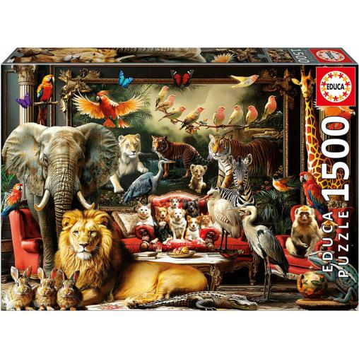 Puzzle Educa La Mansión Animal de 1500 Piezas