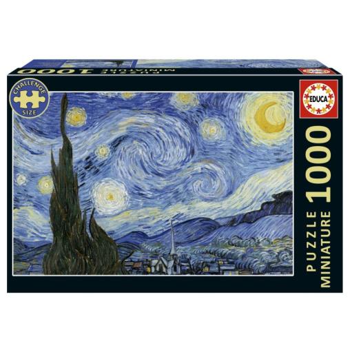 Puzzle Educa La Noche Estrellada (Piezas MINIATURA) 1000 Pzs