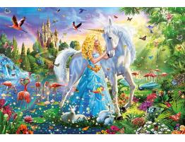 Puzzle Educa La Princesa y el Unicornio de 1000 Piezas