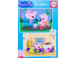 Puzzle Educa Peppa Pig de 2 x 48 Piezas