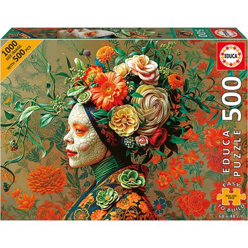 Puzzle Educa Reina Lagarto  de XXL 500 Pzs