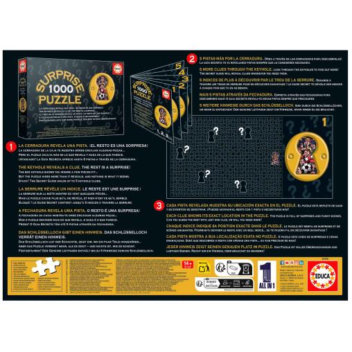 Puzzle Educa Surprise Shoot de 1000 Piezas