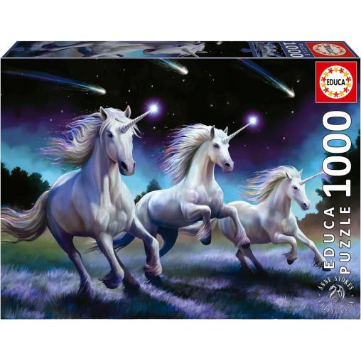 Puzzle Educa Unicornios de 1000 Piezas