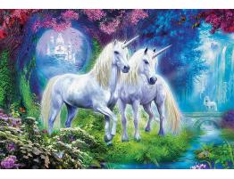 Puzzle Educa Unicornios en el Bosque de 500 Piezas