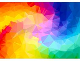 Puzzle Enjoy Degradado de Colores Poligonal de 1000 Pzs