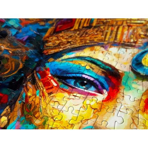 Puzzle Enjoy Emperatriz De Colores de 1000 Piezas