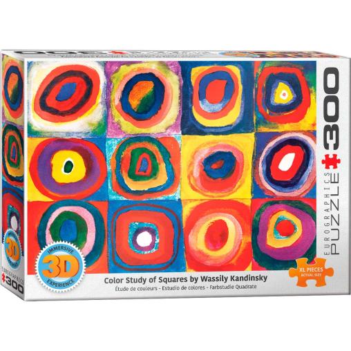 Puzzle Eurographics 3D Lenticular Estudio de Color de 300 XXL