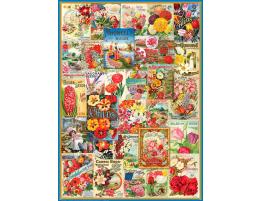 Puzzle Eurographics Catálogos de Semillas de Flores de 1000 Pzs