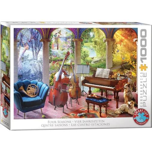 Puzzle Eurographics Cuatro Estaciones de 1000 Piezas