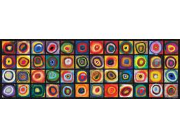 Puzzle Eurographics Estudio de Color con Cuadrados de 1000 Pzs